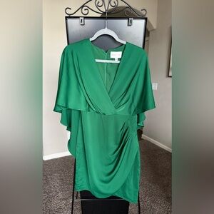 Adelyn Rae Vibrant Green Dress